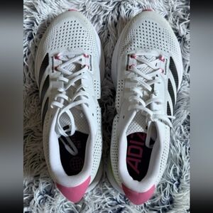 Adidas Women's Athletic Shoes in Pink, Green, and White